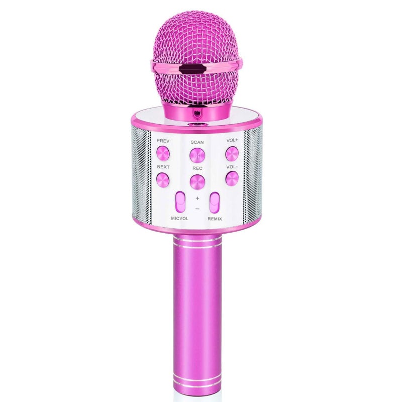 Dodosky Gifts for Girls Age 4-12, Karaoke Microphone Gifts for 4 5 6 7 8 9 10 11 12 Year Old Girls Toys for 4-12 Year Old Girls Birthday Gifts for 3-10 Year Old Girl - Purple - Image 1